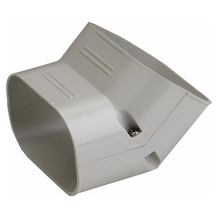 Slimduct Slimduct Line Set Covers 4.38 in. W X 3 in. H Ivory 86120